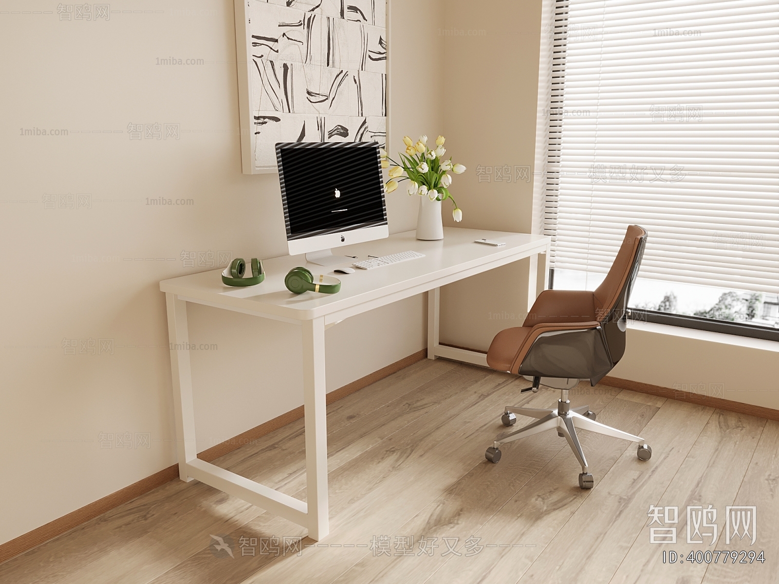 Modern Computer Desk And Chair