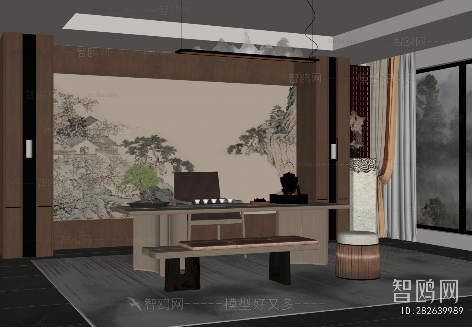 新中式茶室