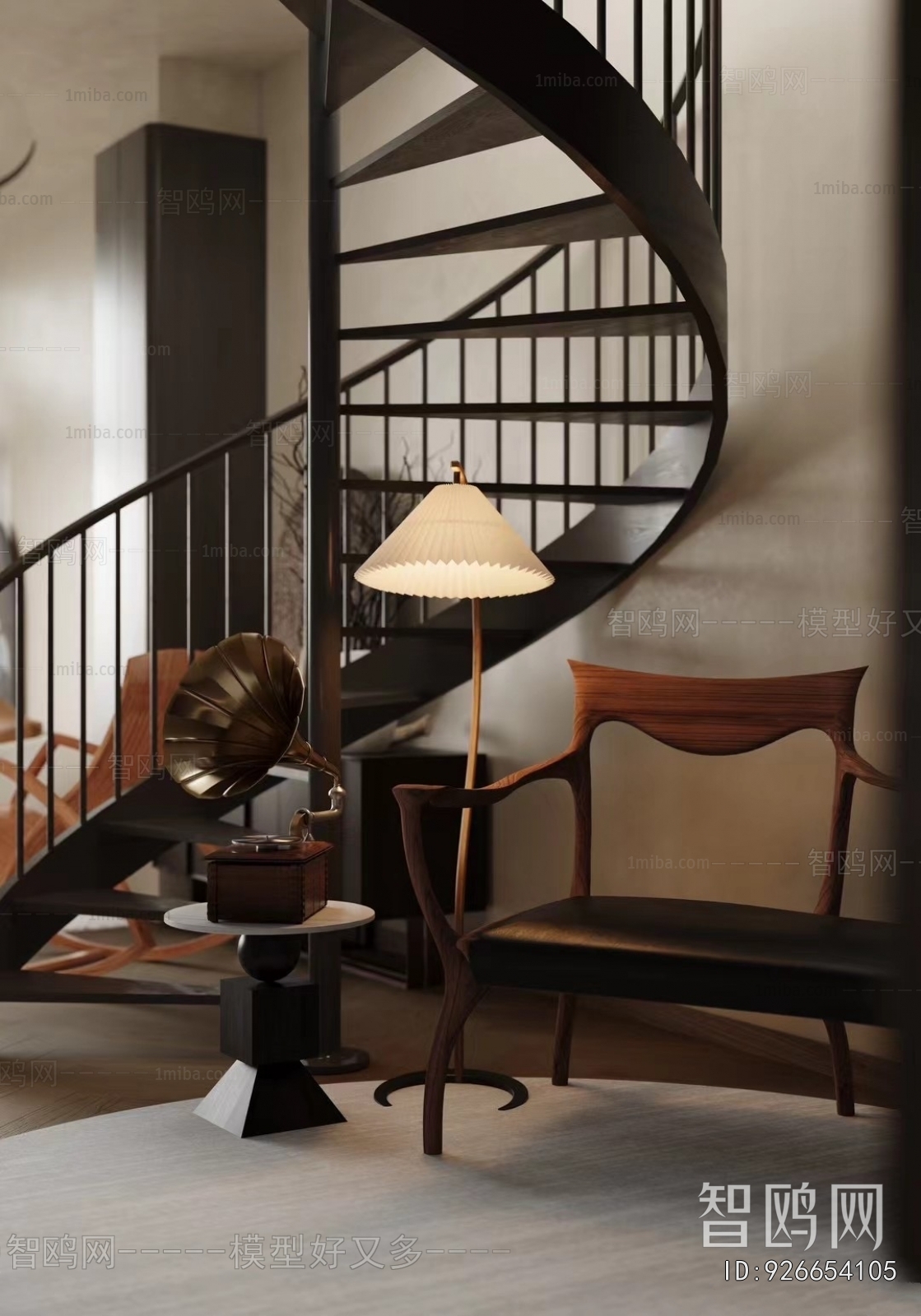 French Style Stairwell