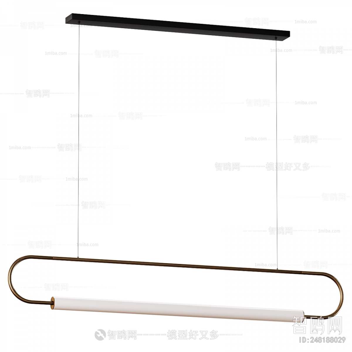 Modern Long Chandelier