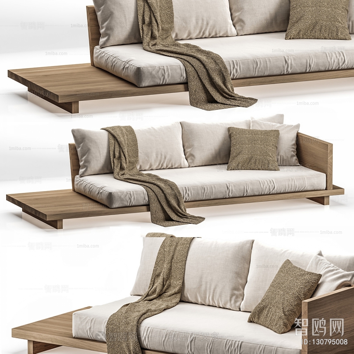 Modern Multi Person Sofa