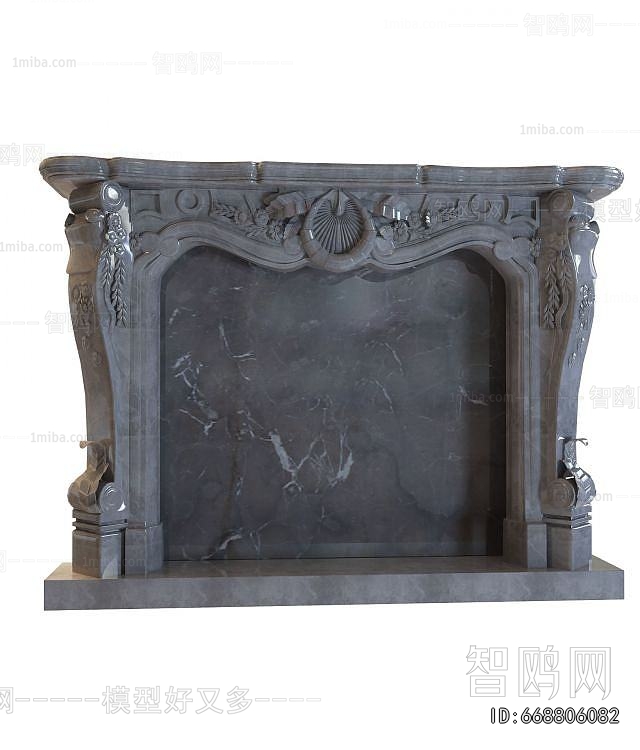 European Style Fireplace