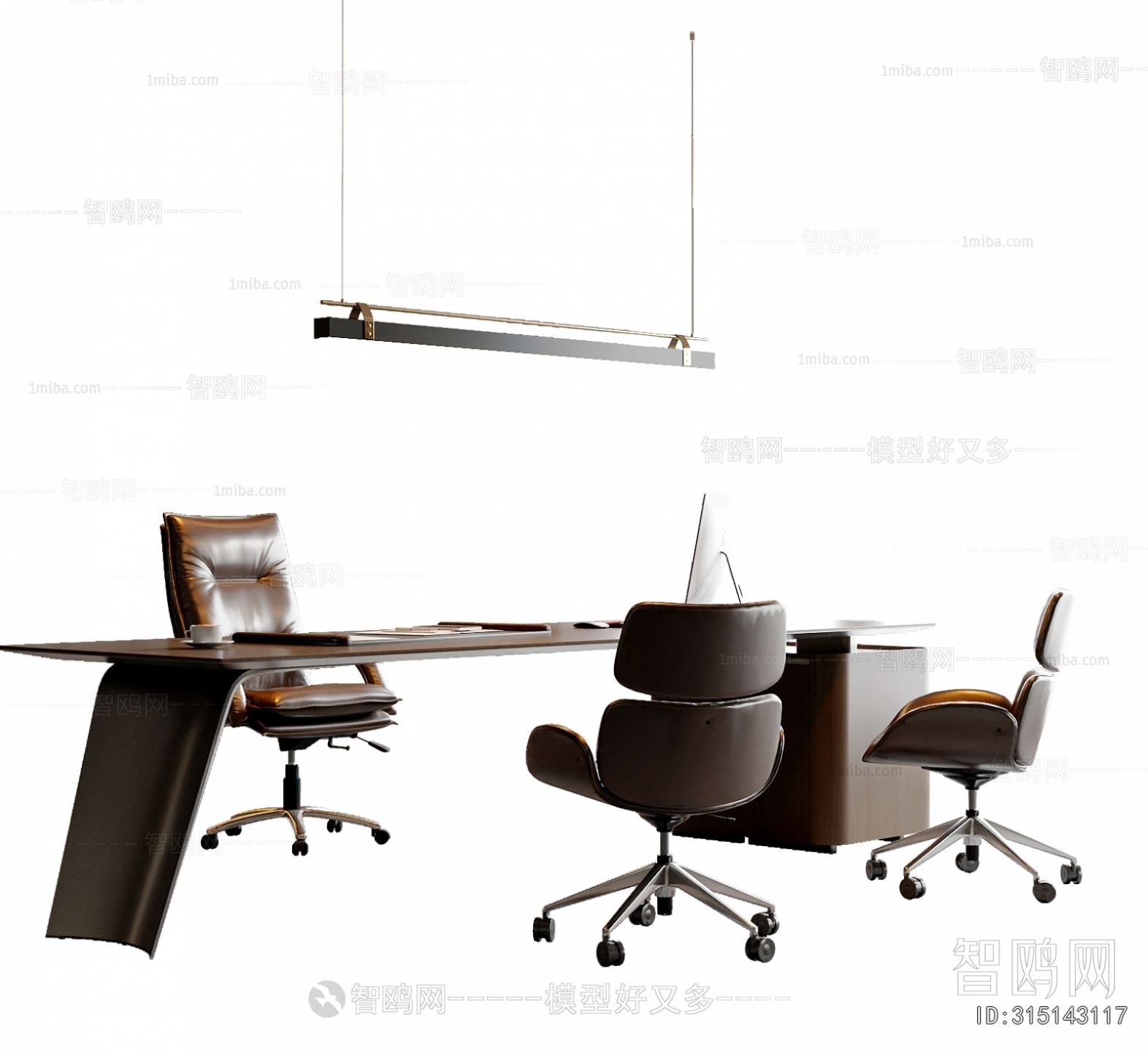 Modern Office Desk And Chair