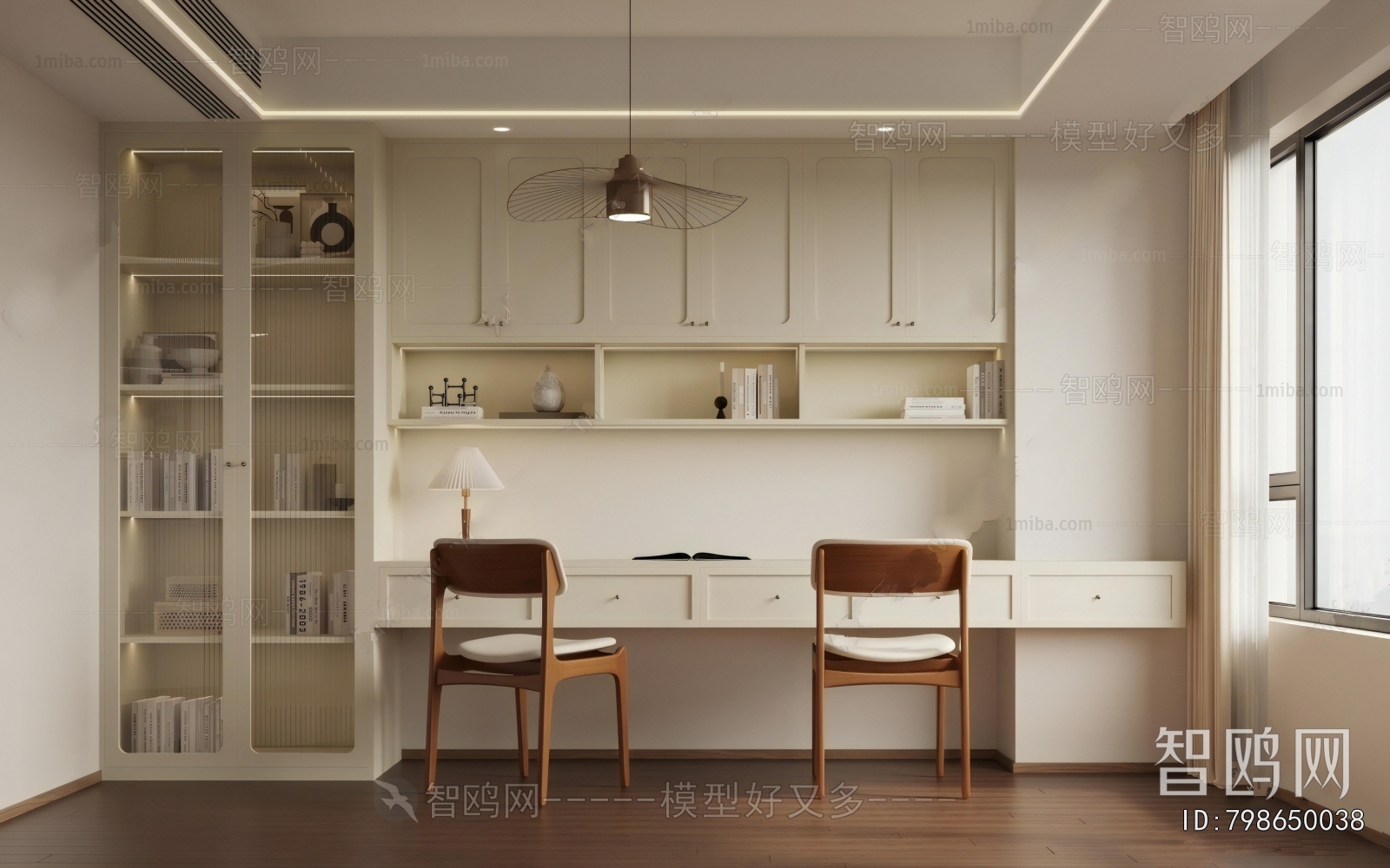 French Style Study Space