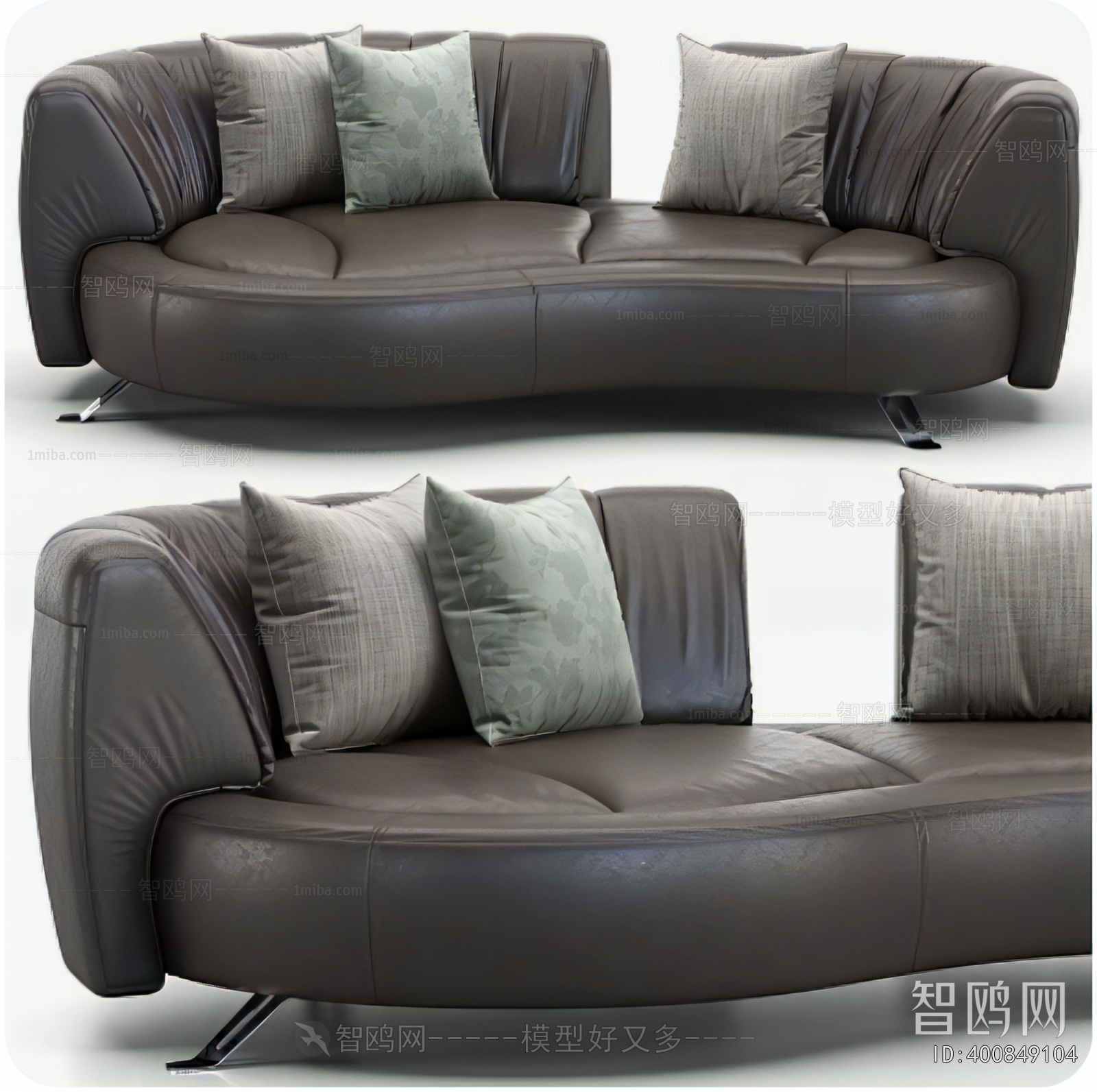 Modern Curved Sofa