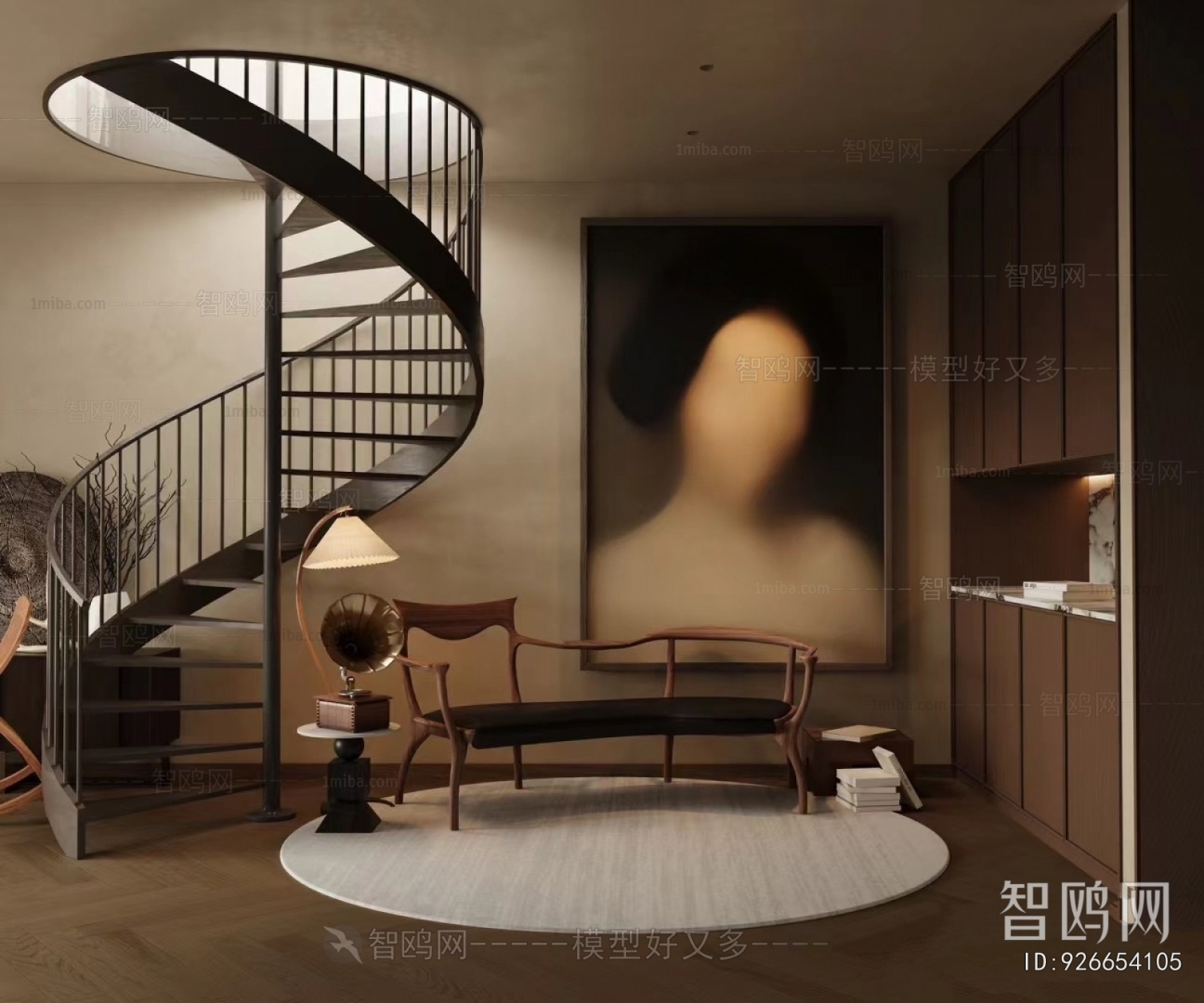 French Style Stairwell