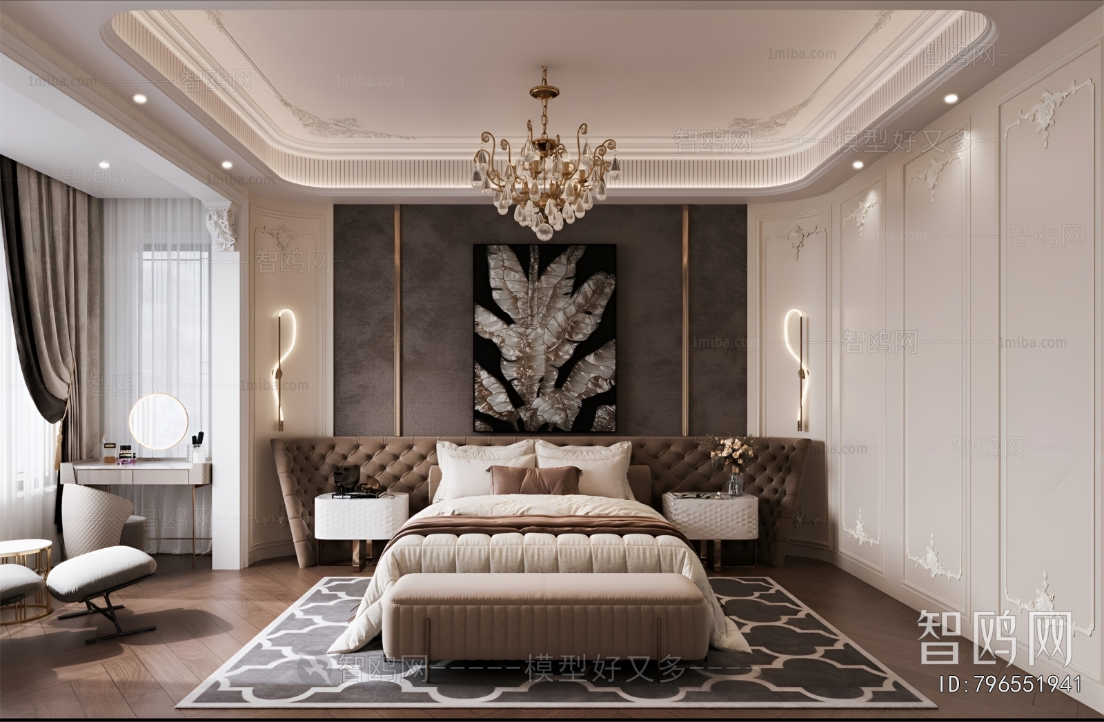 French Style Bedroom