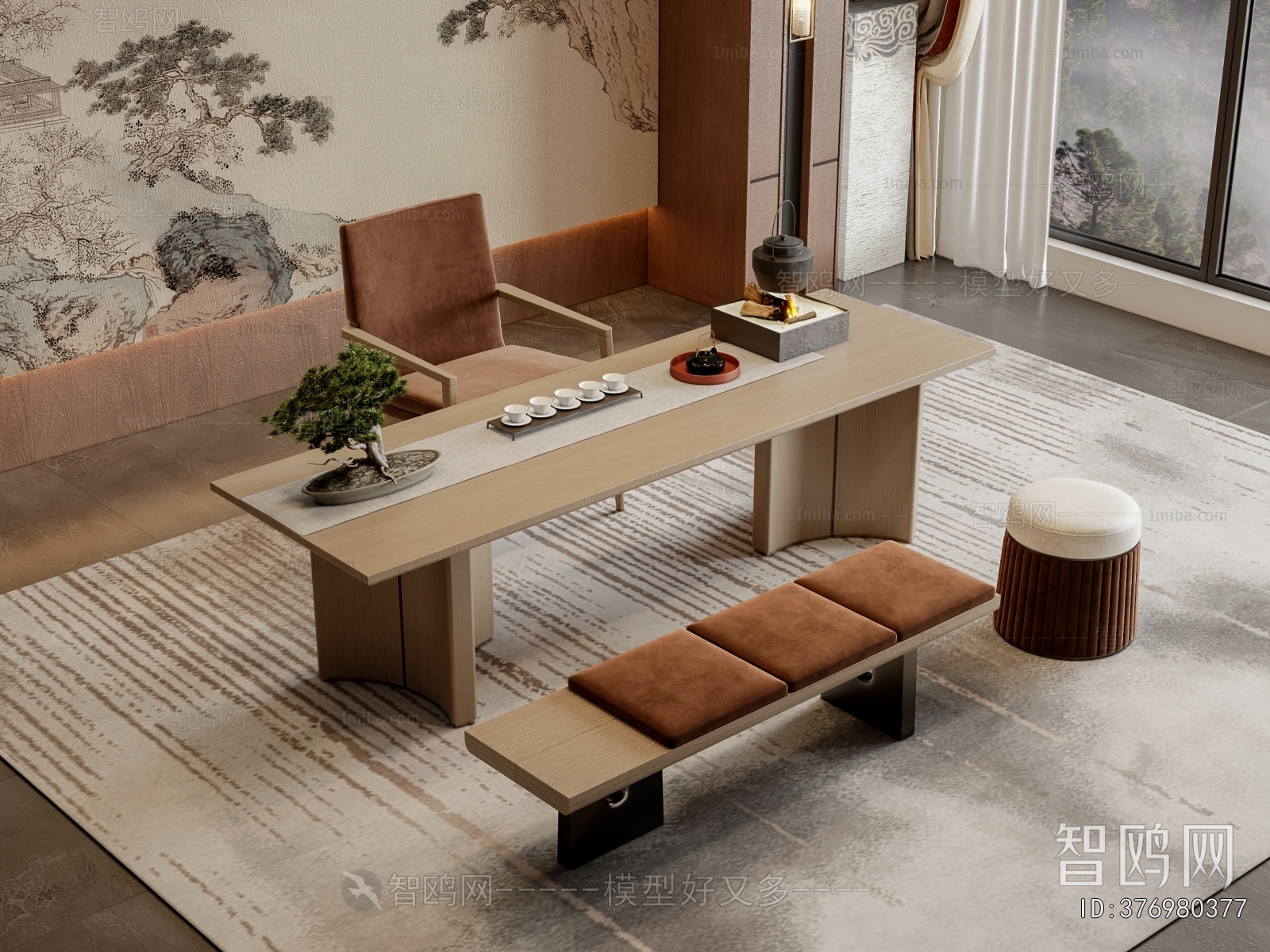 New Chinese Style Tea Tables And Chairs