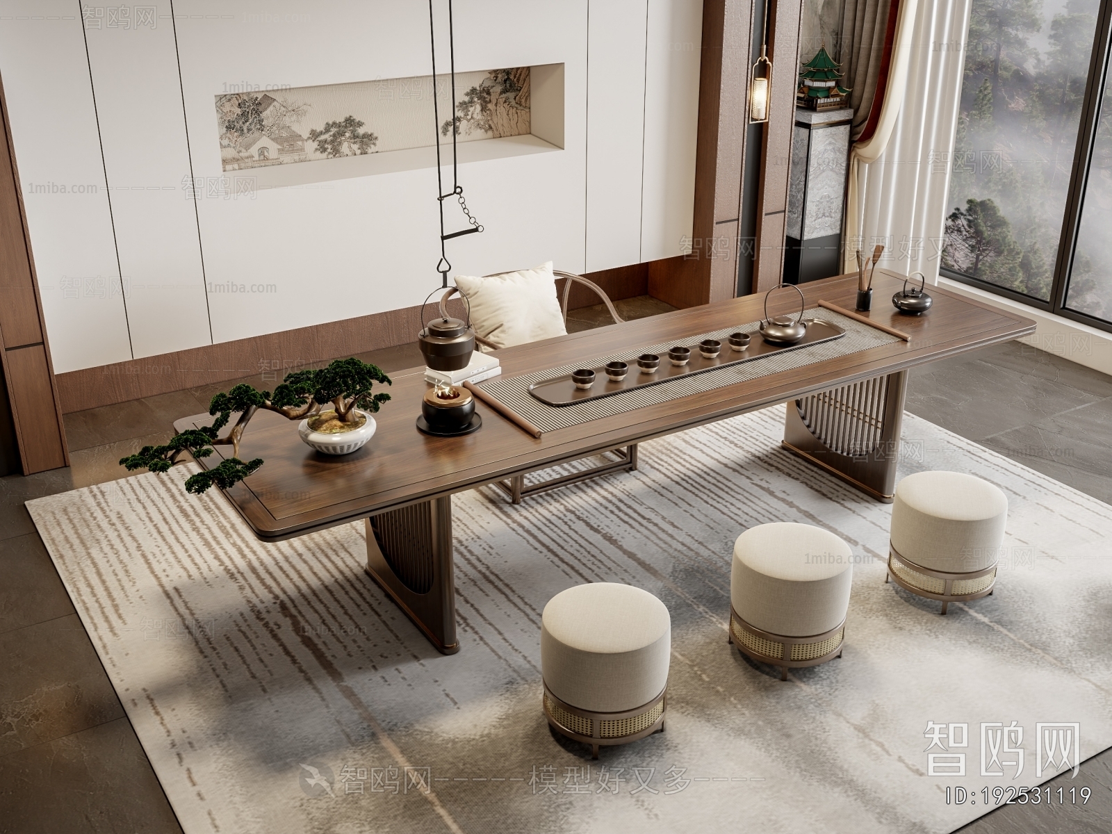 New Chinese Style Tea Tables And Chairs