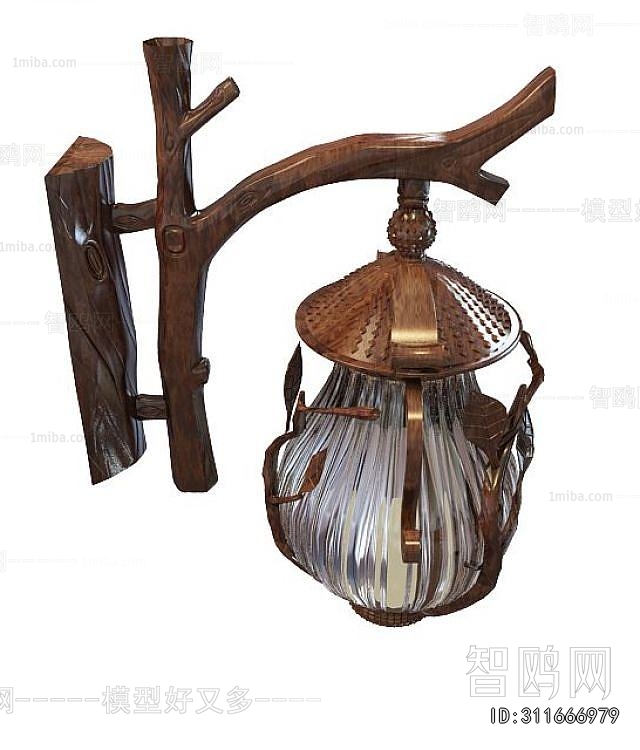 Chinese Style Wall Lamp