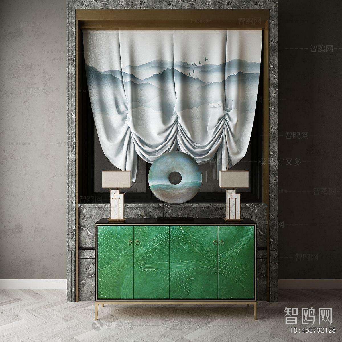 New Chinese Style Hallway