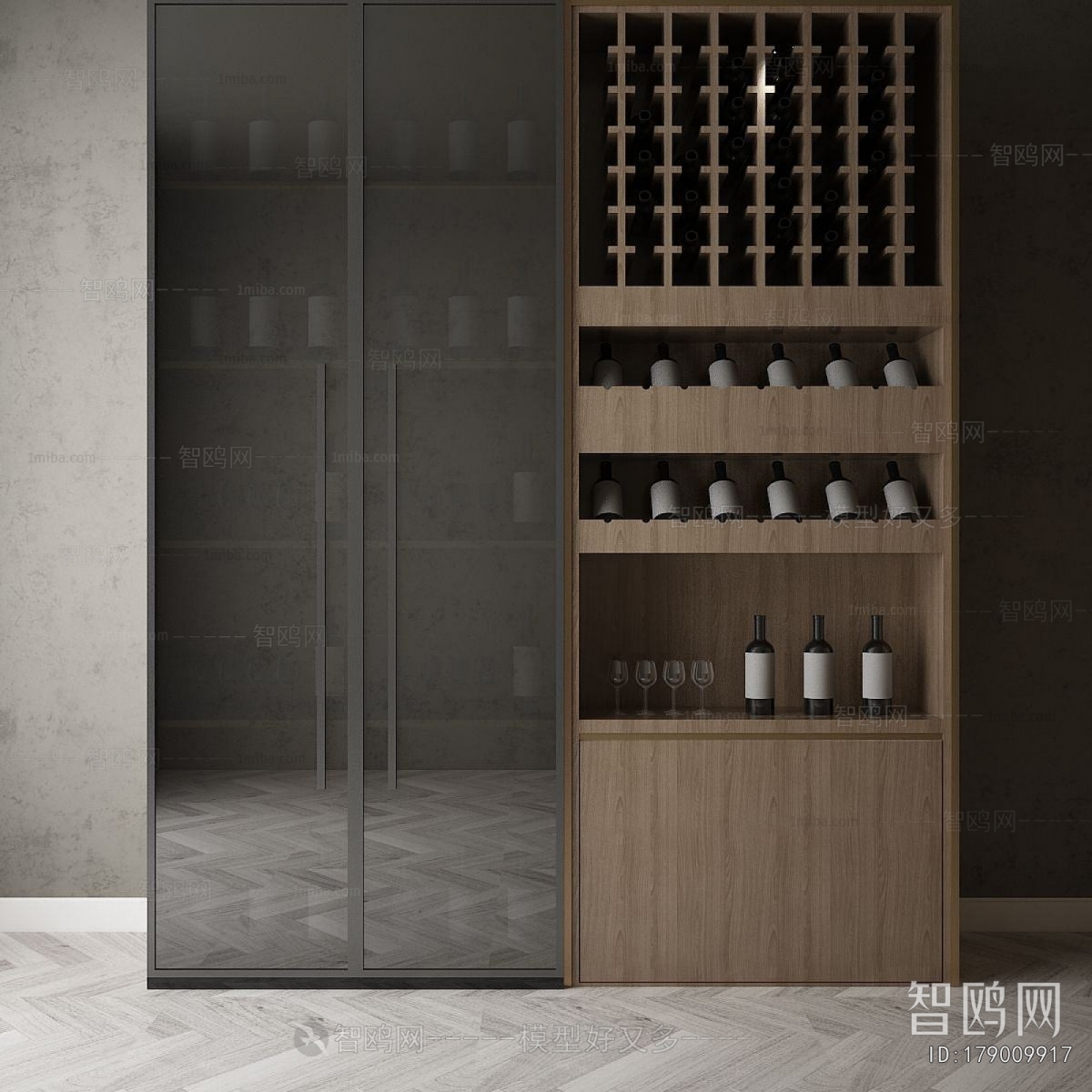 Modern Wine Cabinet