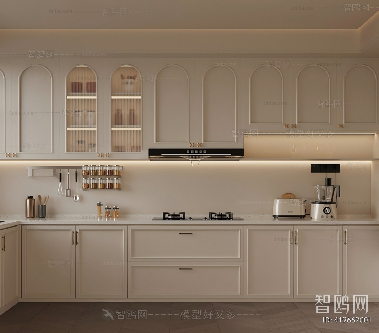 French Style Kitchen Cabinet