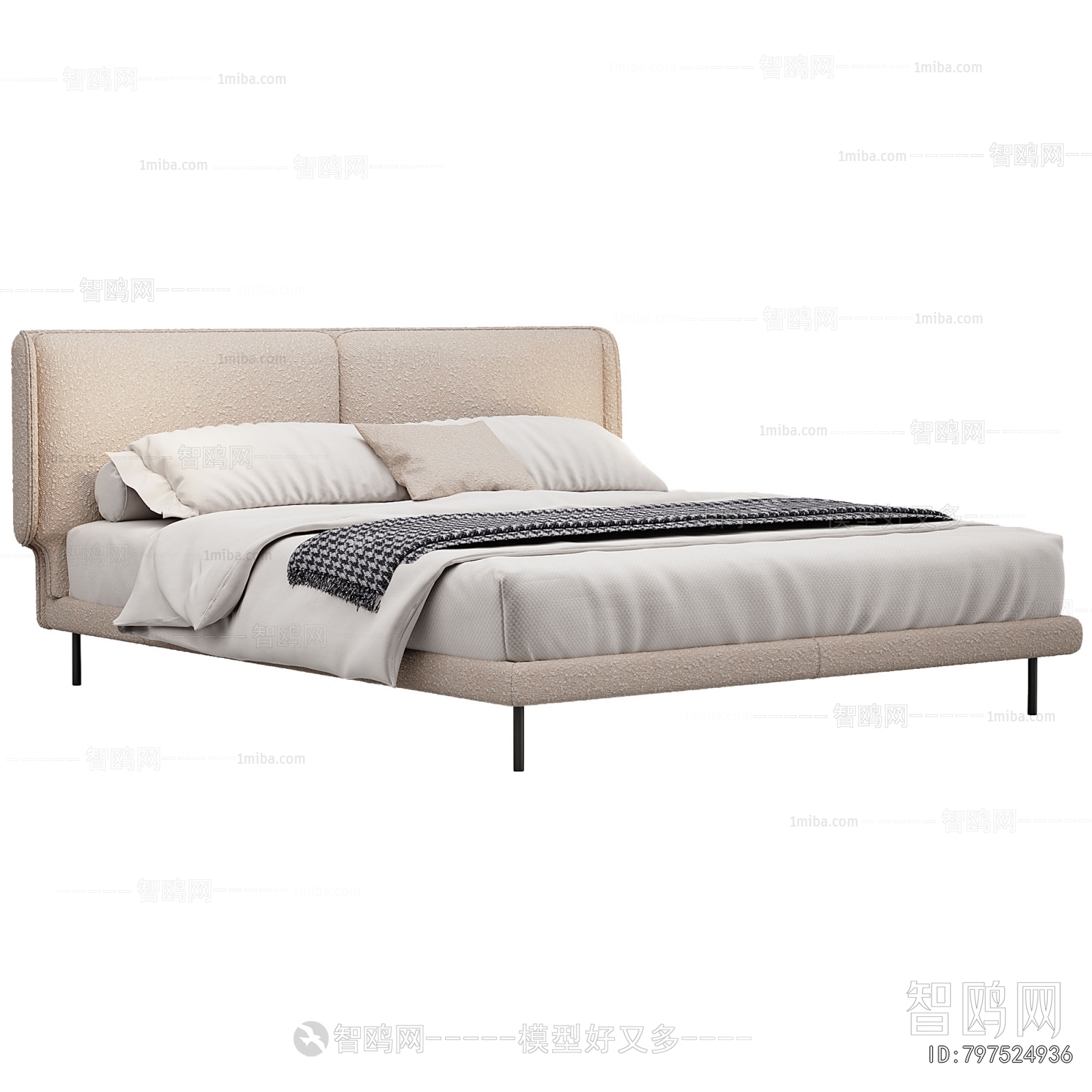 Modern Double Bed