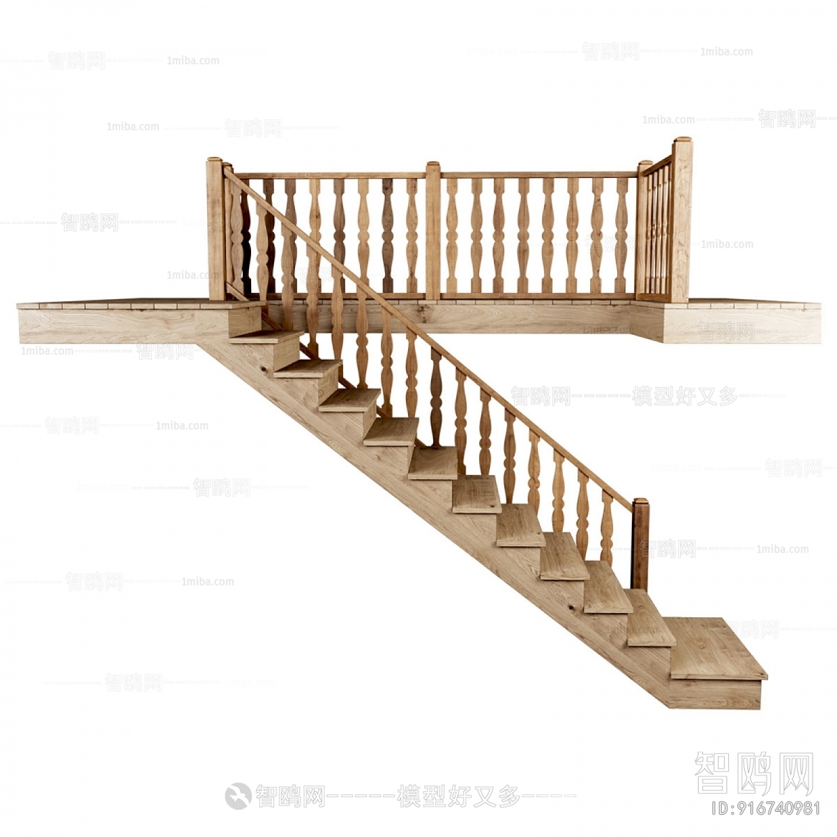 New Chinese Style Staircase