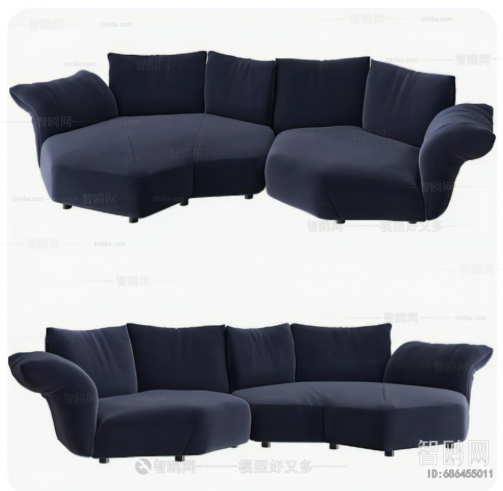 Modern Shaped Sofa