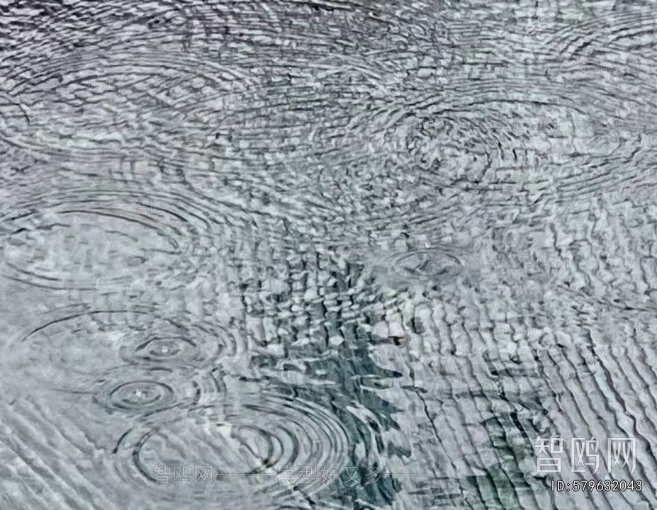 现代高清雨水水波纹路贴图