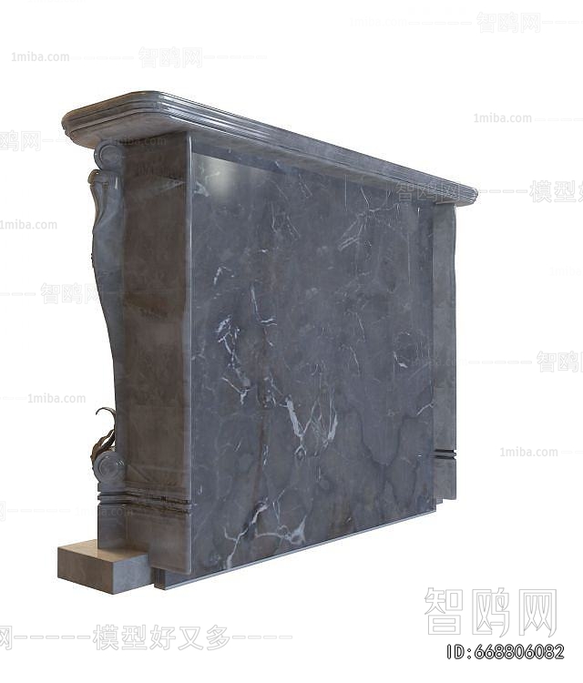 European Style Fireplace