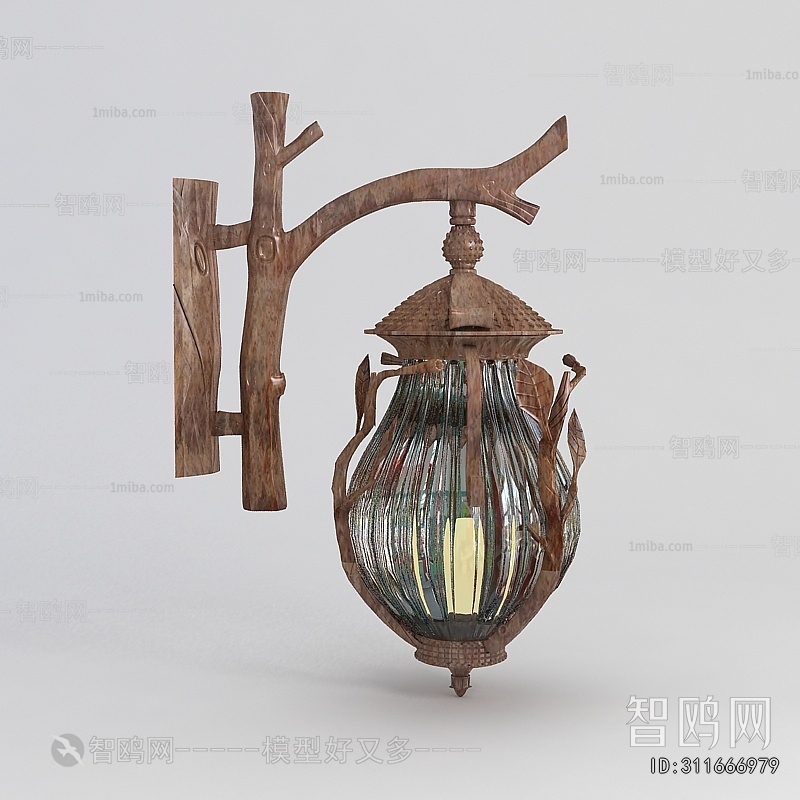 Chinese Style Wall Lamp