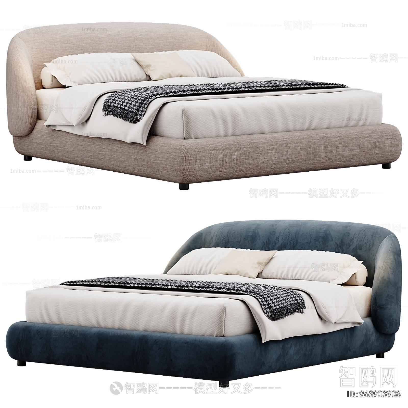 Modern Double Bed