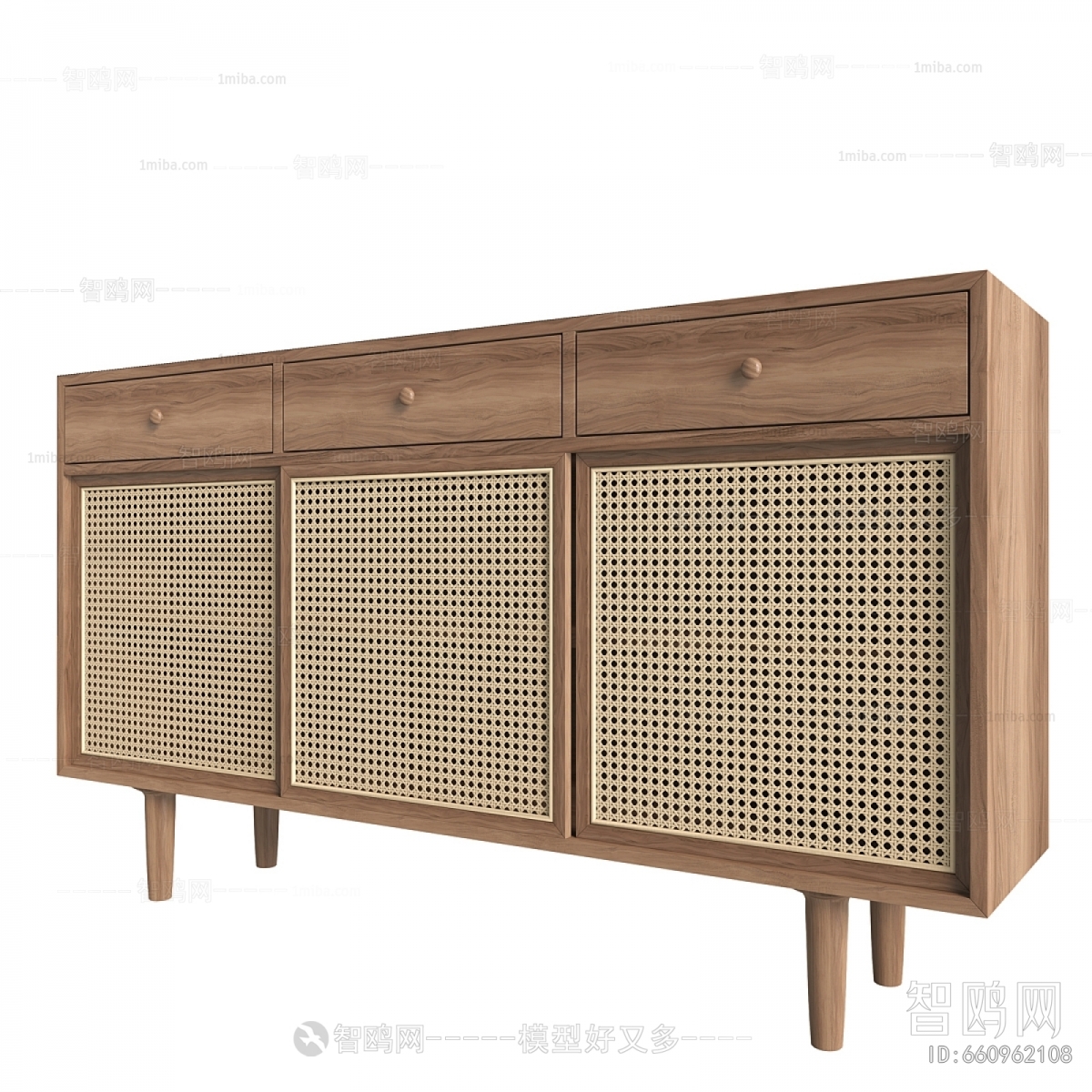 French Style Side Cabinet