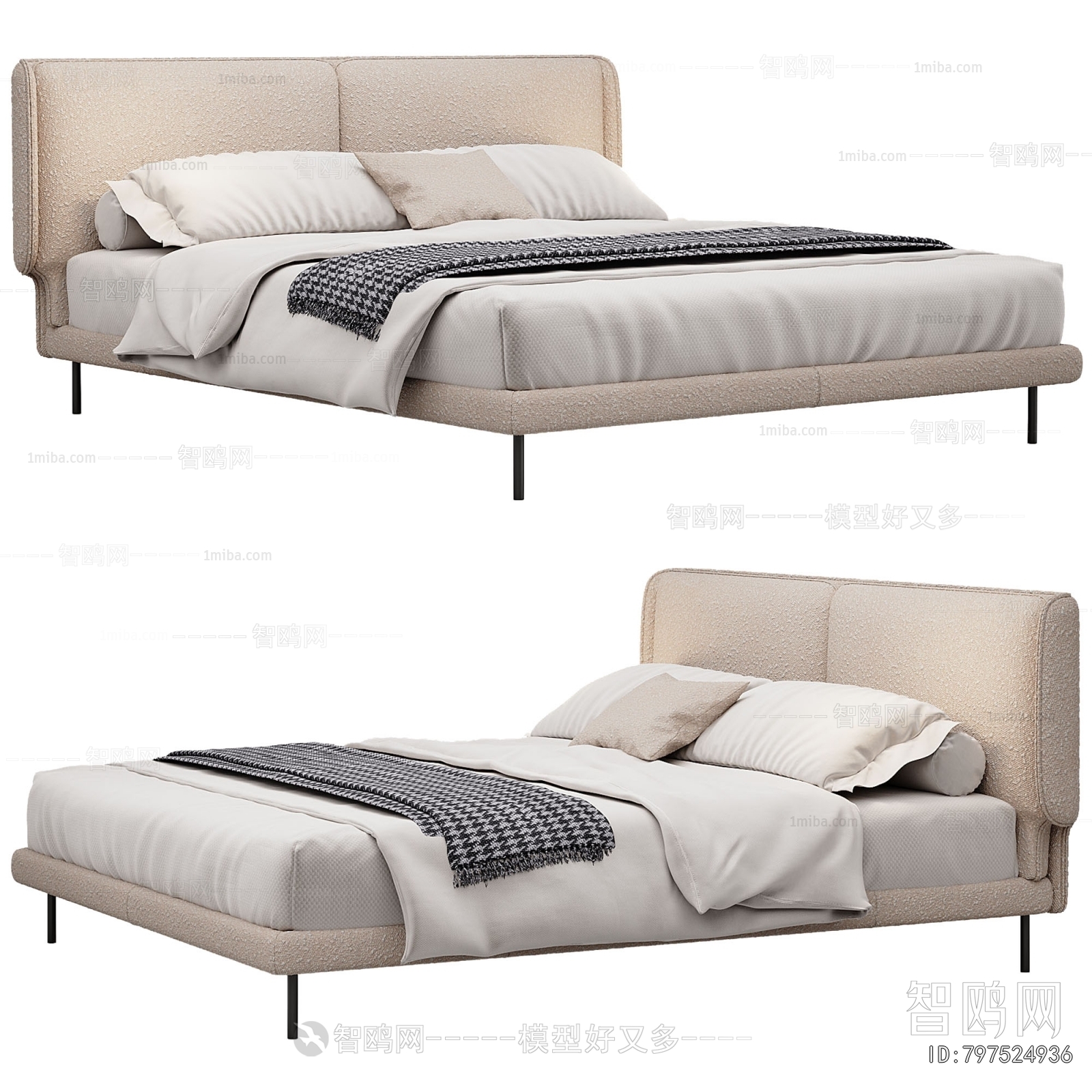 Modern Double Bed