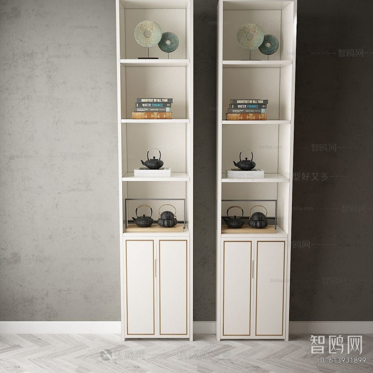 New Chinese Style Decorative Cabinet
