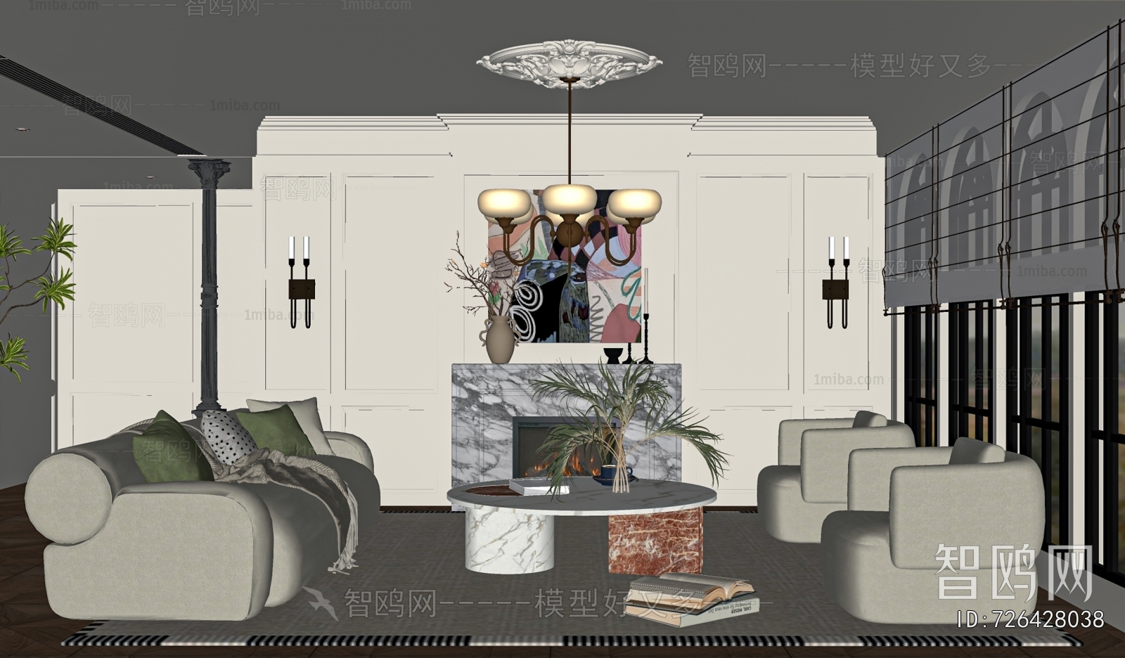 French Style A Living Room