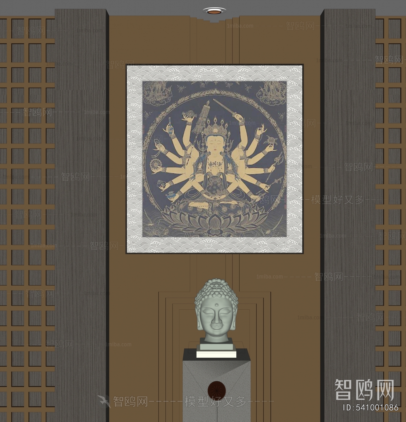 东南亚装饰挂画雕塑摆件