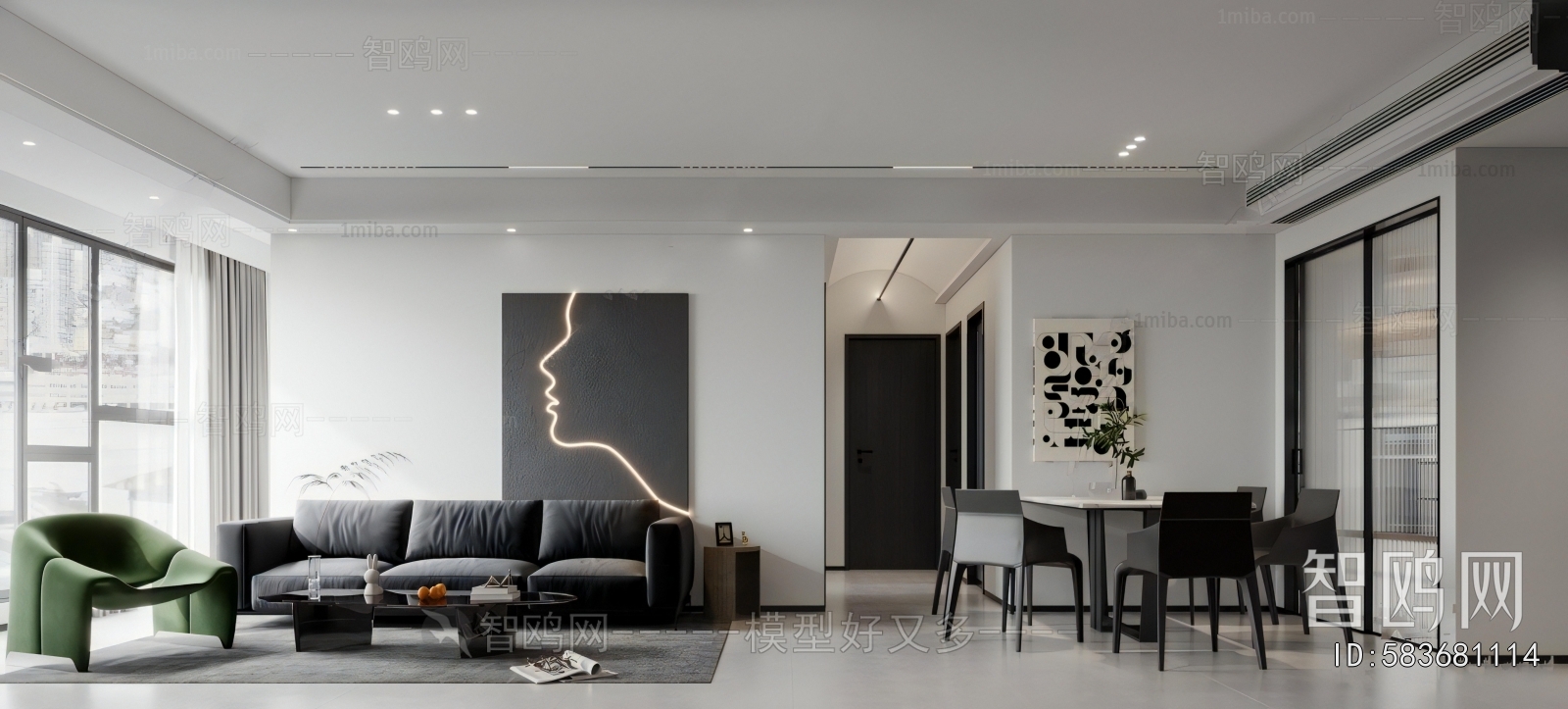 Modern A Living Room