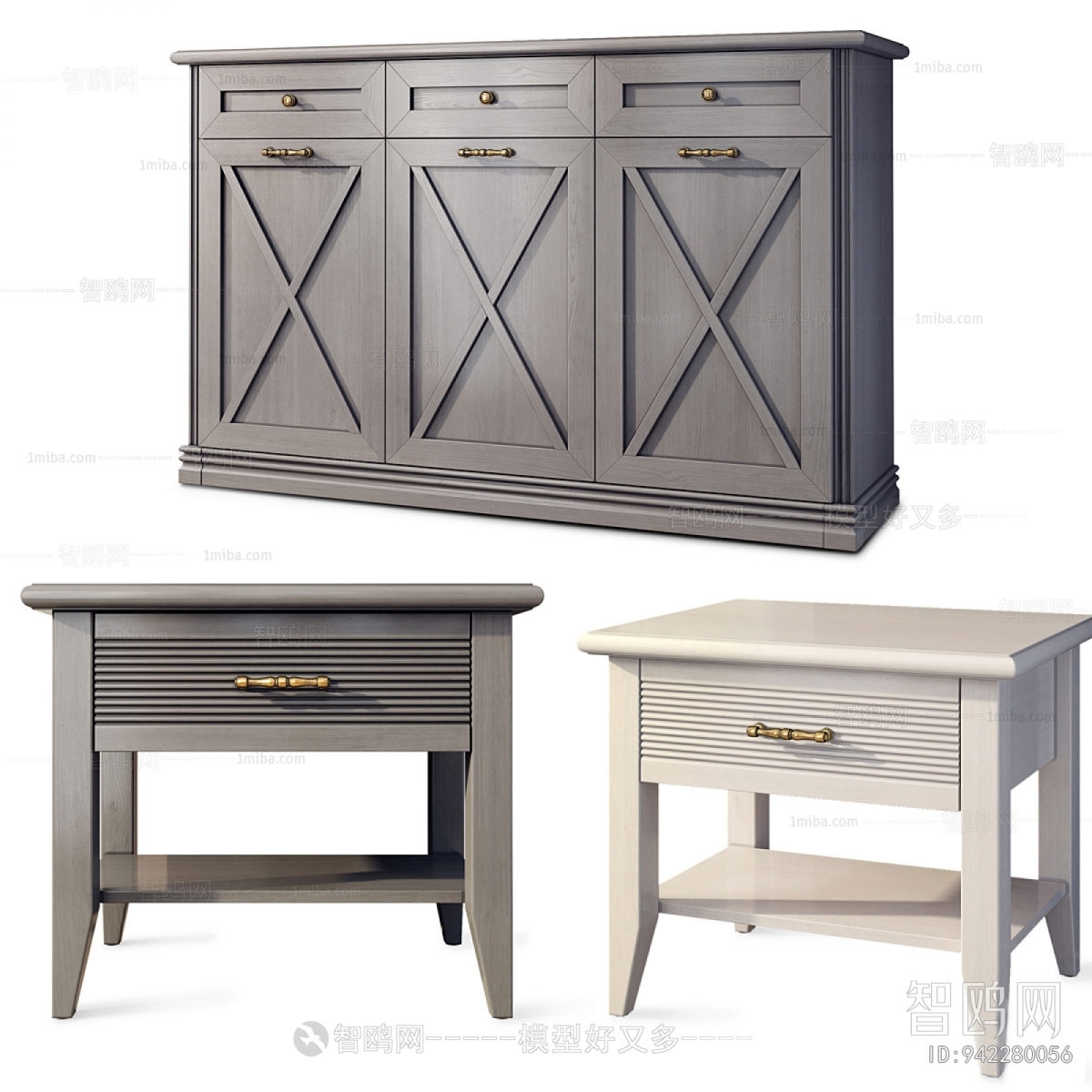 Modern Side Cabinet