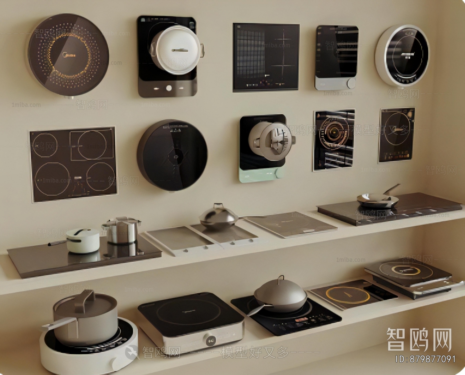 Modern Kitchen Electric Gas Range