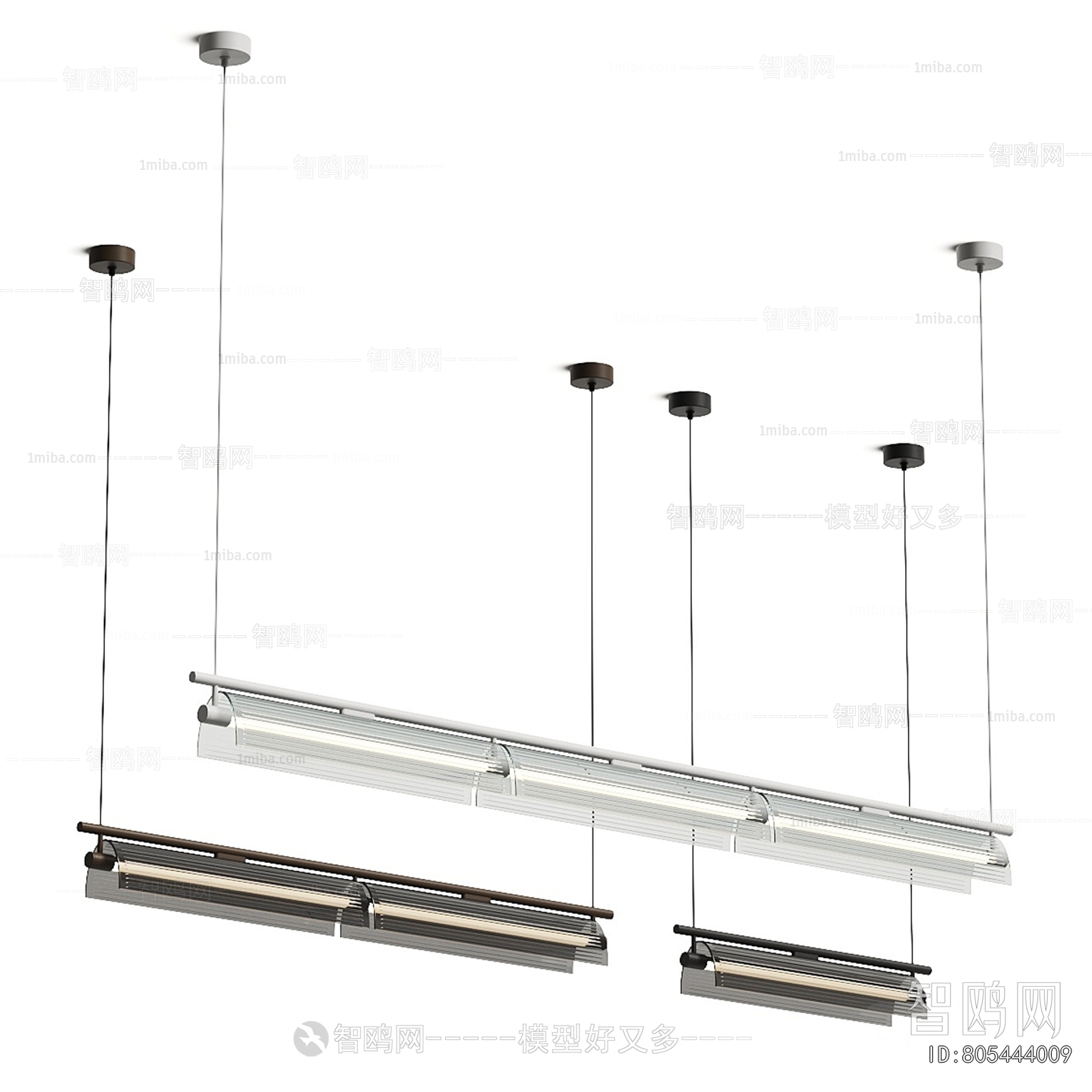 Modern Long Chandelier