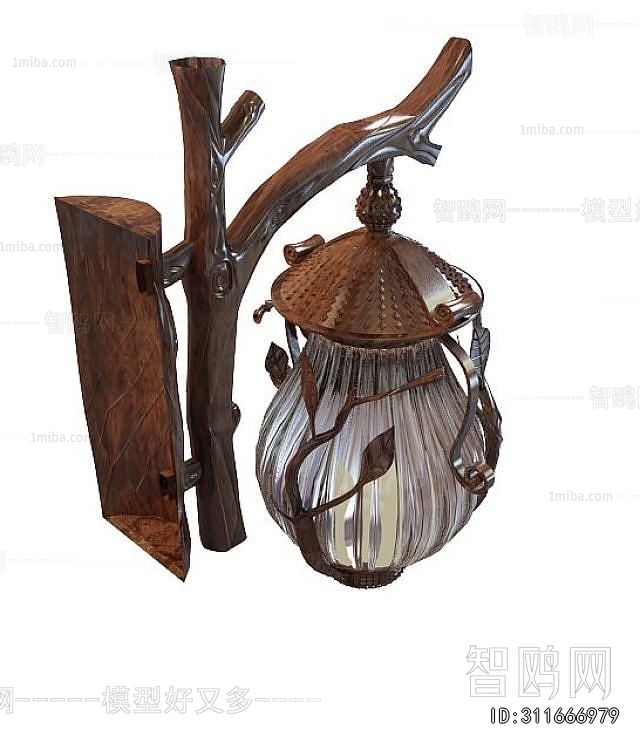 Chinese Style Wall Lamp