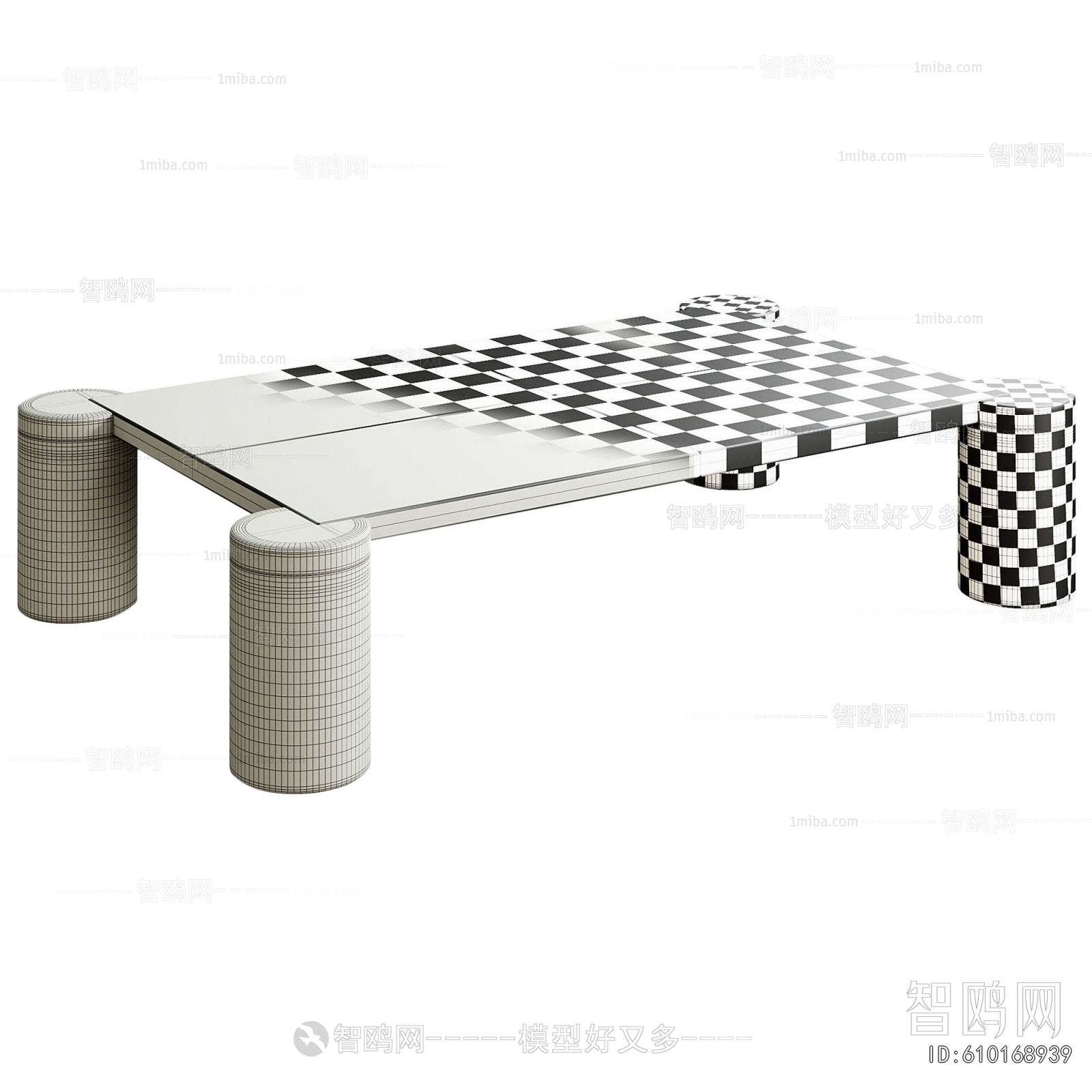 Wabi-sabi Style Coffee Table