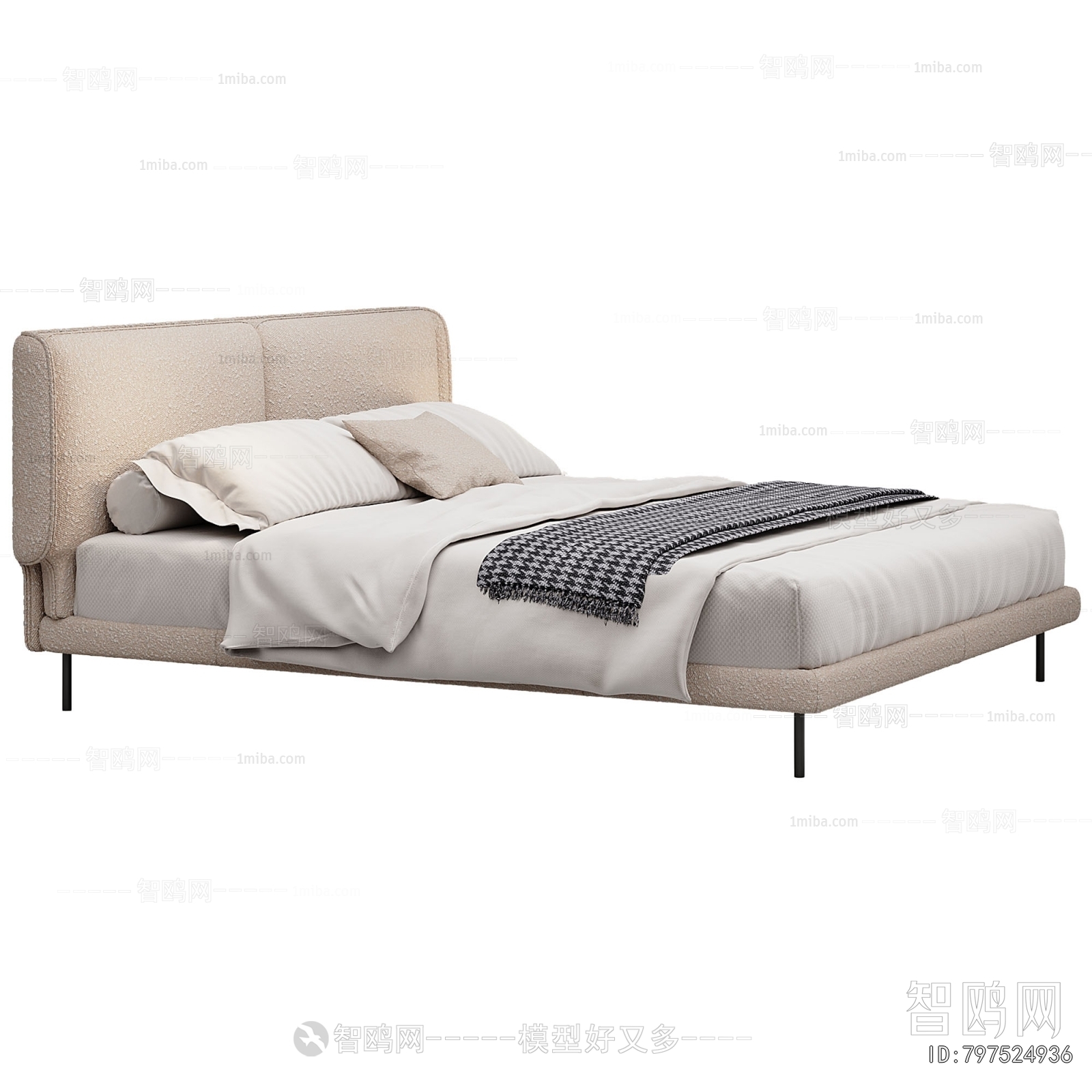 Modern Double Bed