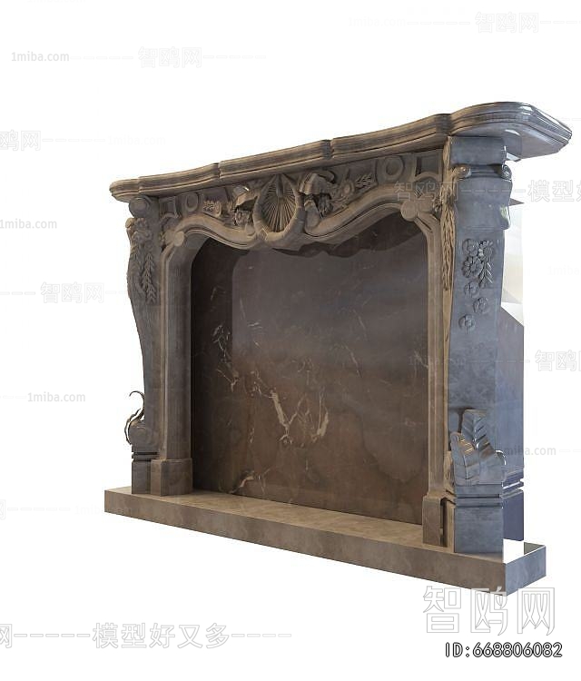 European Style Fireplace