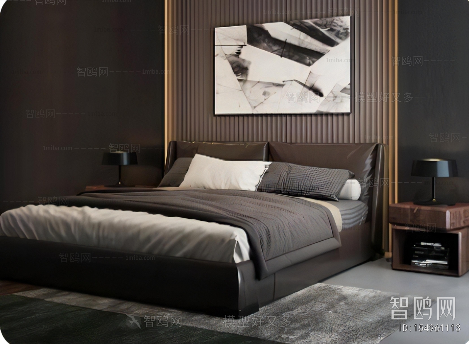 Modern Double Bed