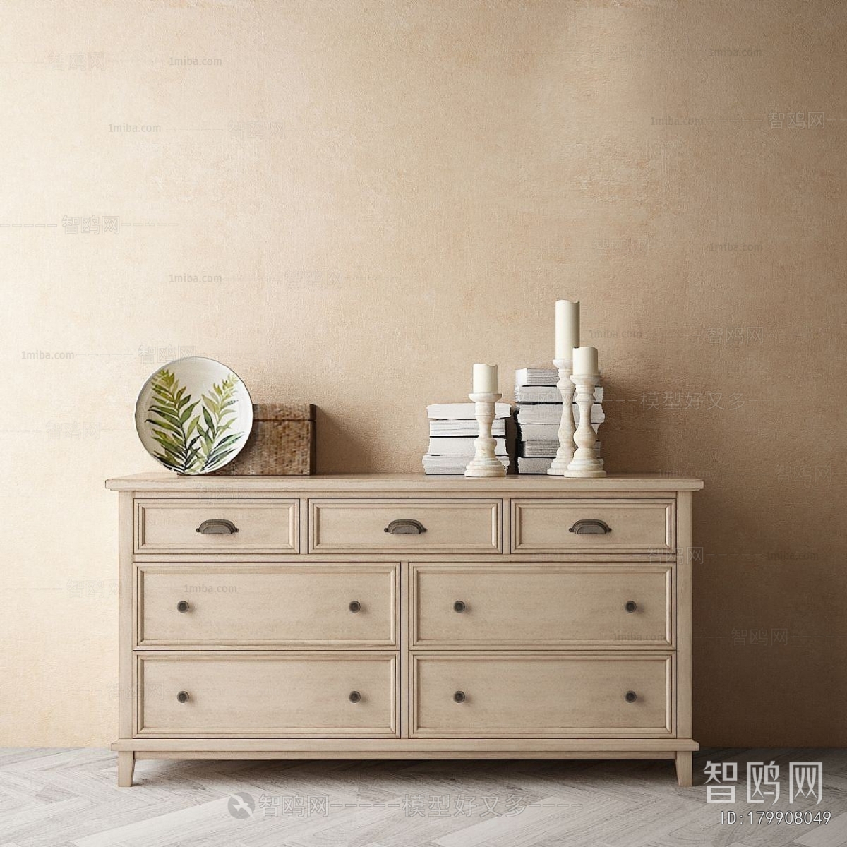 European Style Side Cabinet