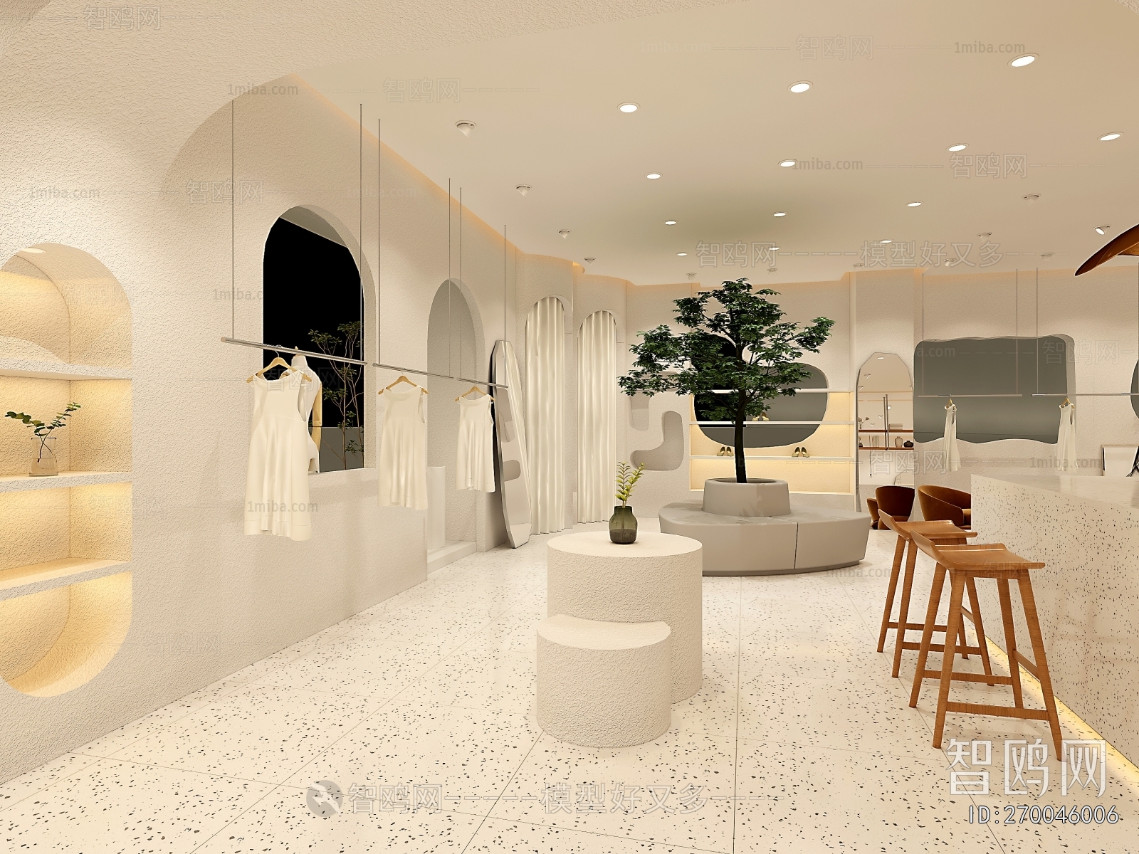 Modern Clothing Store