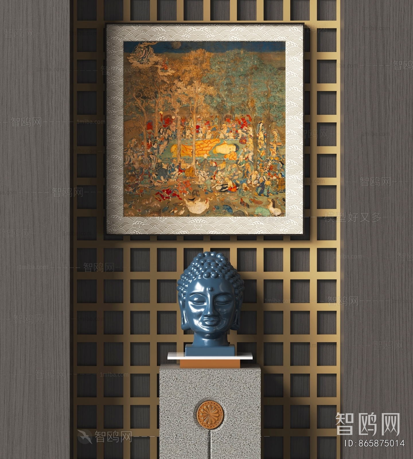 新中式装饰挂画