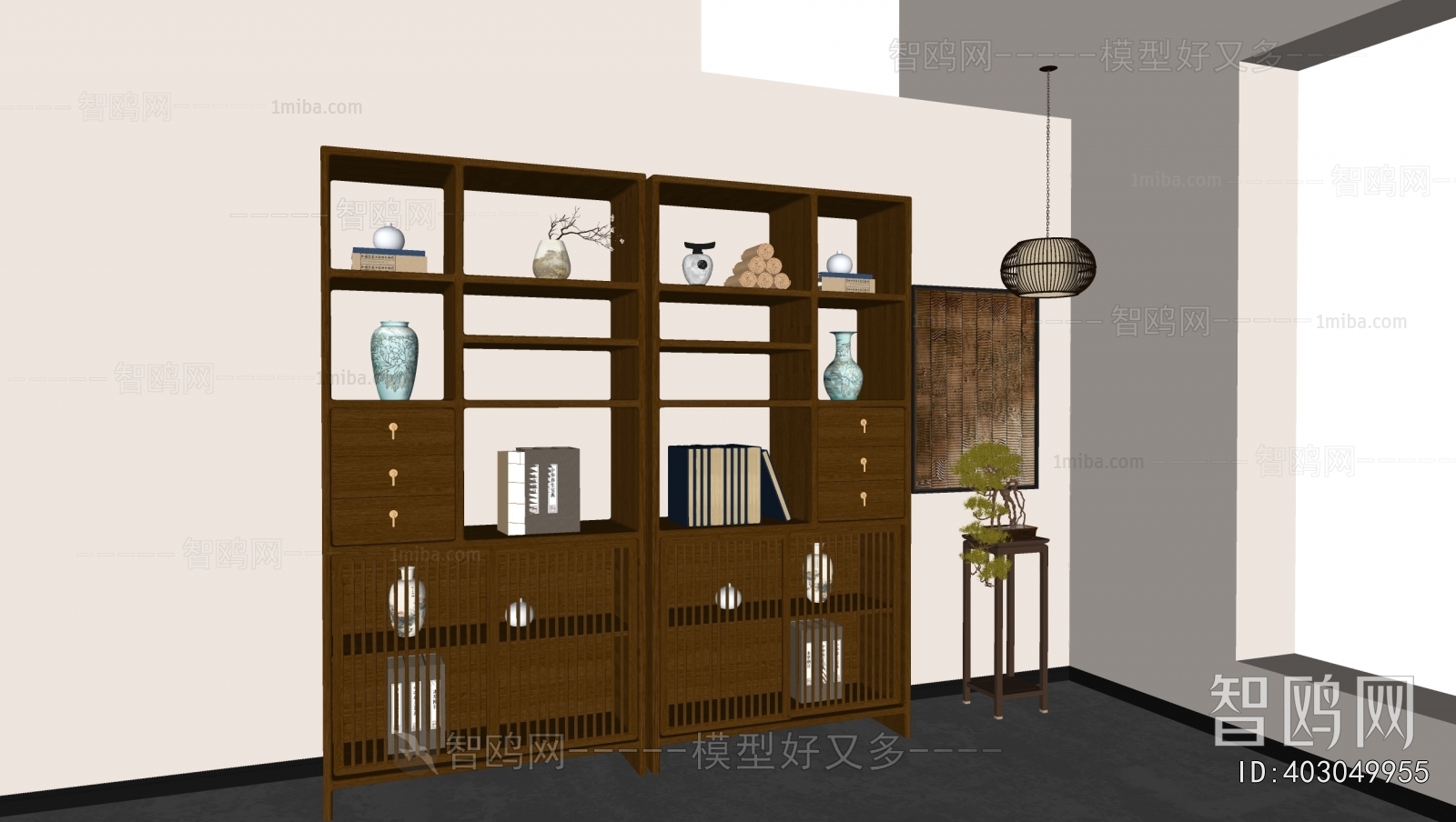 New Chinese Style Antique Rack