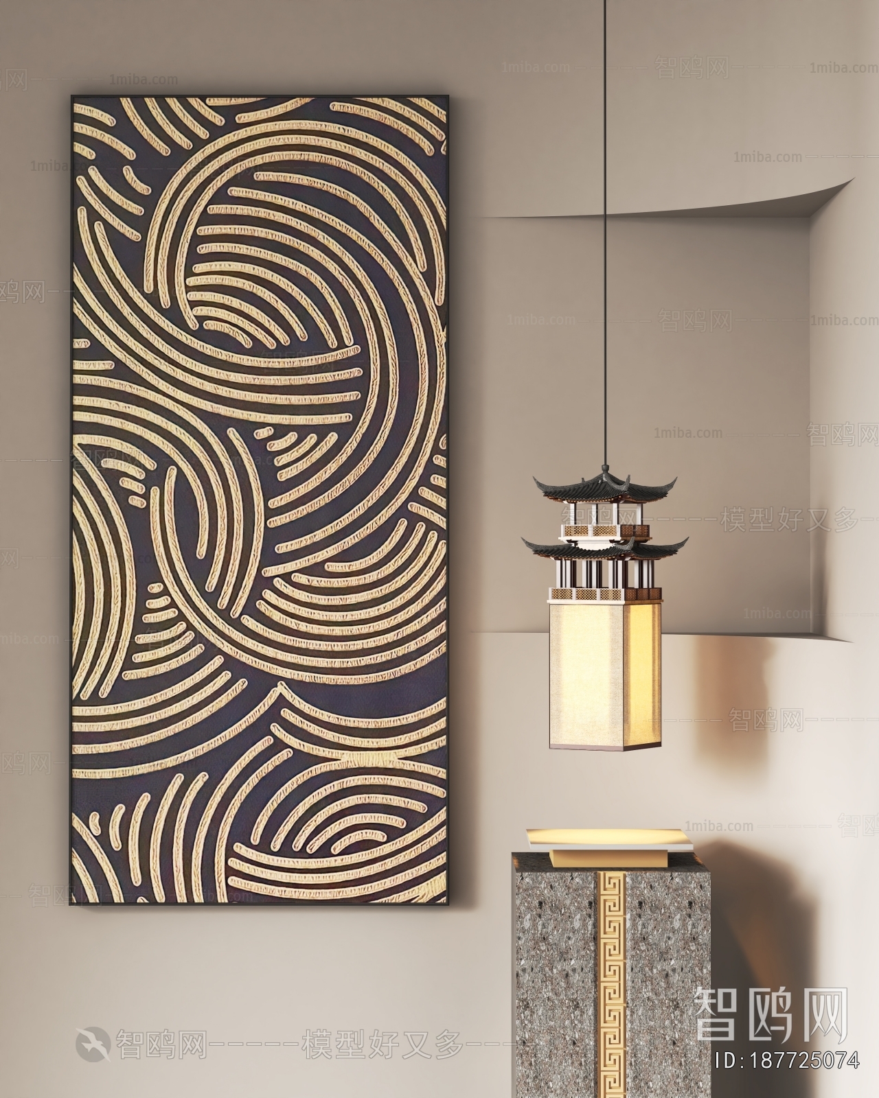 Wabi-sabi Style Painting