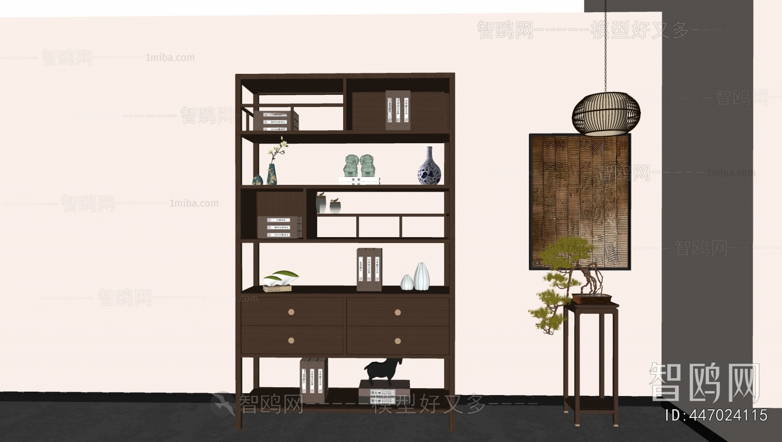 New Chinese Style Antique Rack