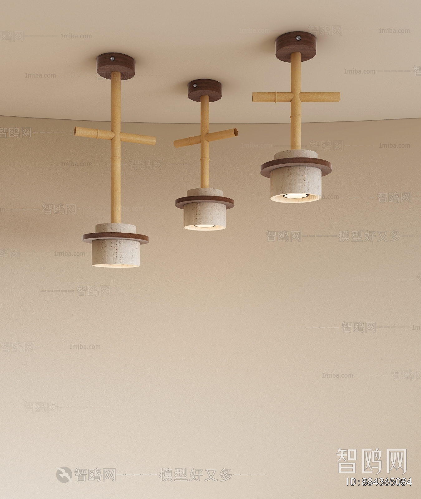 Wabi-sabi Style Droplight