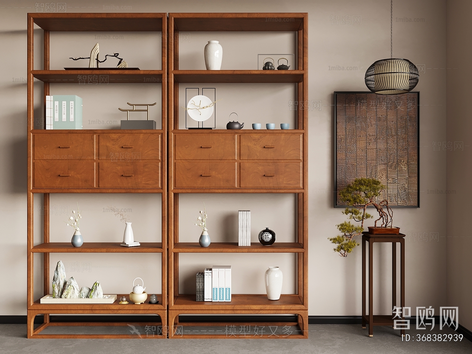 New Chinese Style Antique Rack