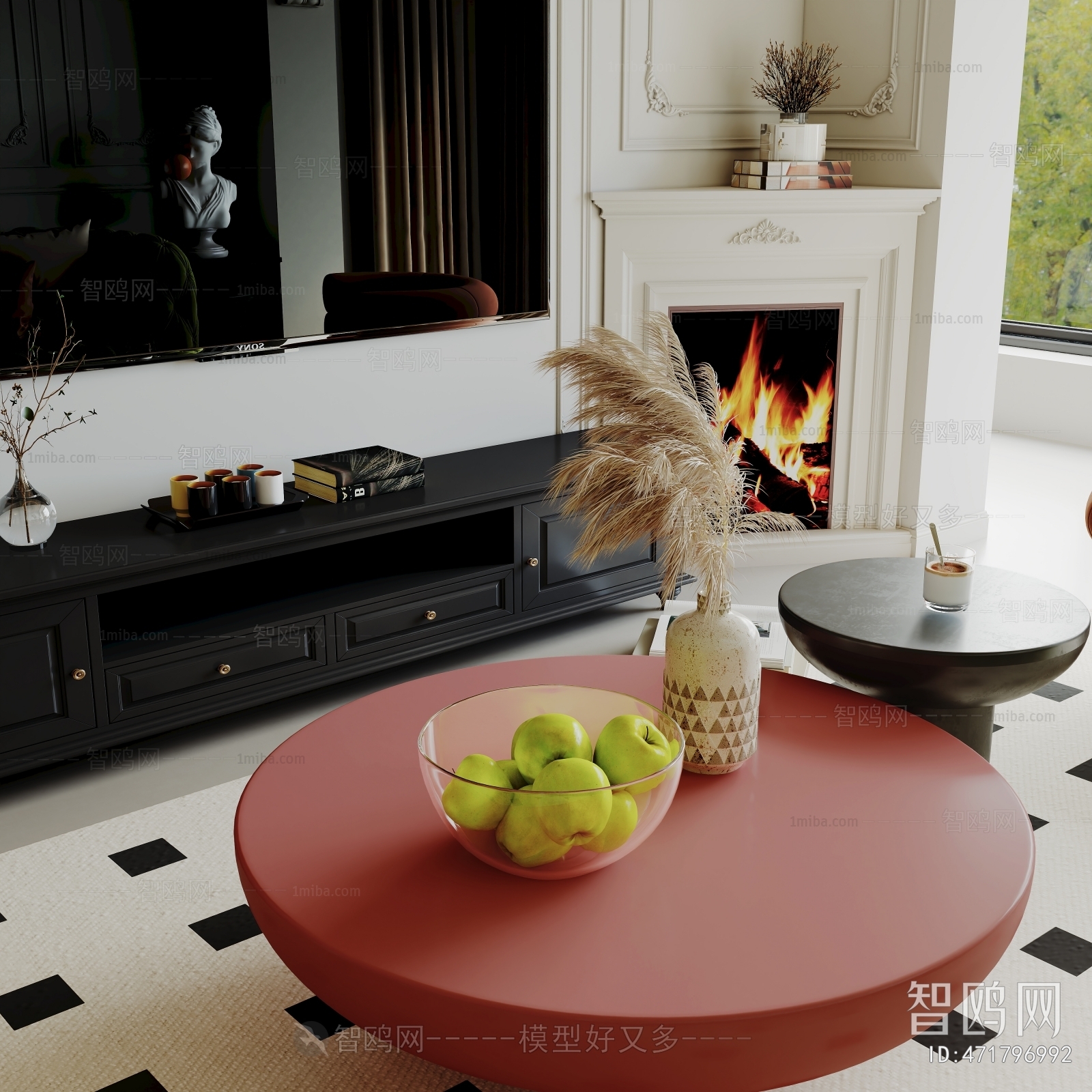 French Style A Living Room