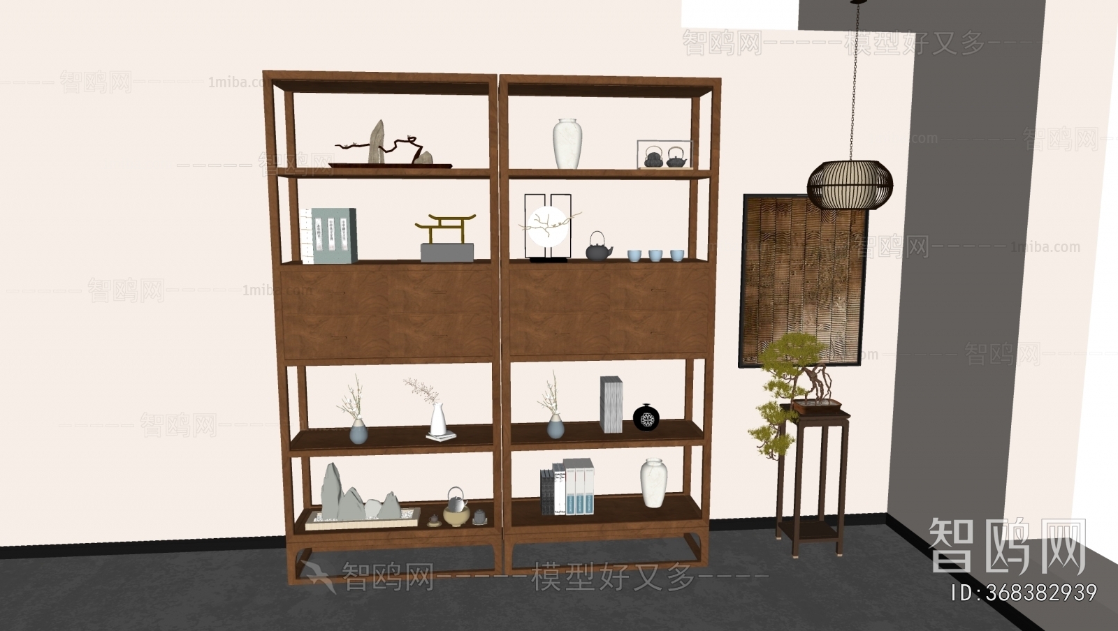 New Chinese Style Antique Rack