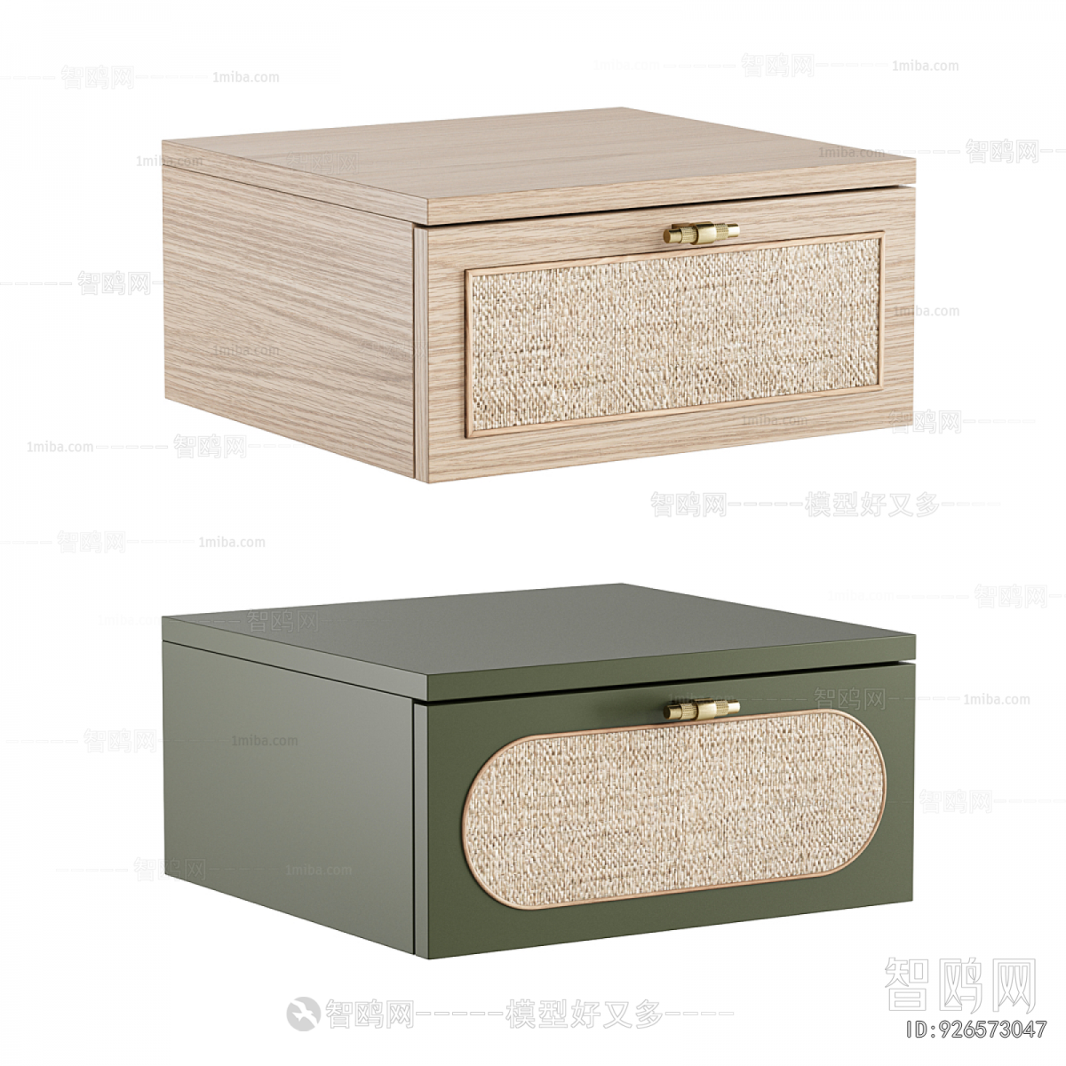 Nordic Style Bedside Cupboard