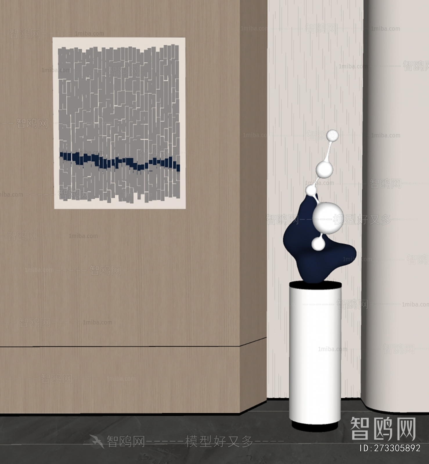 现代雕塑摆件